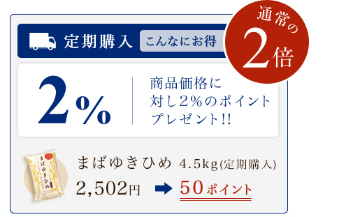 定期購入の場合